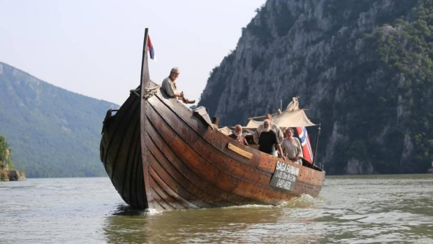 </TD
>Днес, 17 юли в Русе ще акостира викингският кораб Saga Farmann, част от