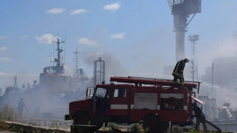 Русия удари Одеса с "адска" атака за втора поредна нощ