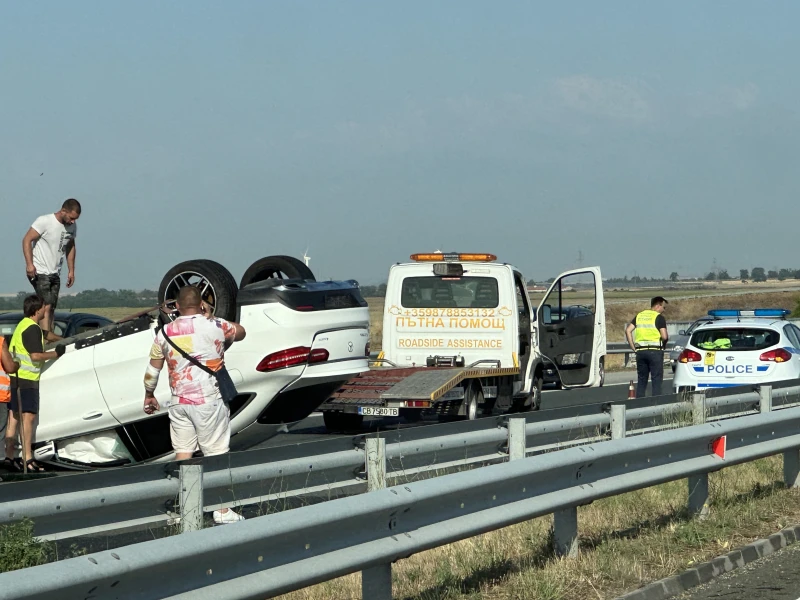 Катастрофа на 303 км на АМ "Тракия" в посока Бургас