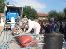 Демонстрираха ремонт на водопроводни тръби без разкопаване