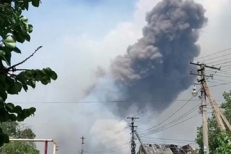 Дрон е атакувал склад за боеприпаси в Крим