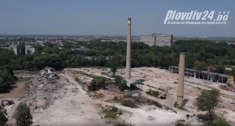 Призрачно - ето какво остана от Захарната фабрика в Пловдив