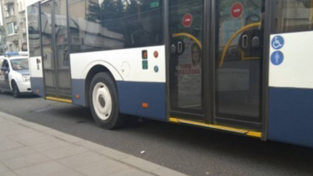 </TD
>За пореден инцидент в автобус на Бургасбус съобщиха от ОДМВР