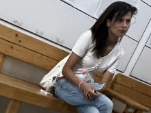 Ето я пияната мома, вдигнала "Капана" във въздуха