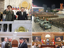 Ким Чен Ун и Сергей Шойгу приеха военен парад в Пхенян