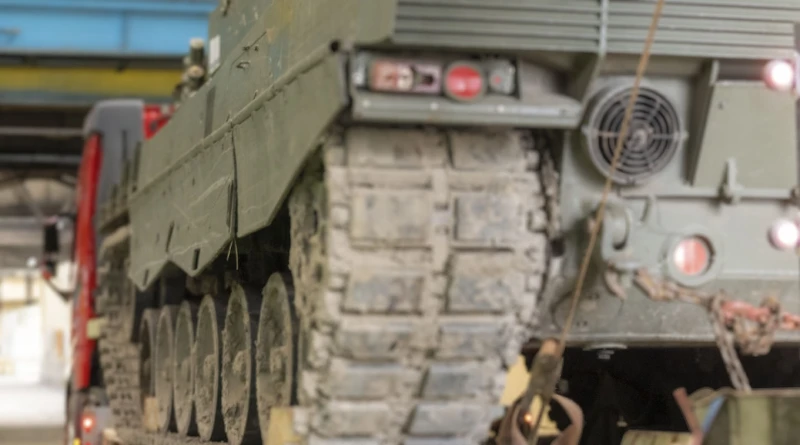 ������� ������� Leopard 2 �� ��� ����������� �� ������ � �����