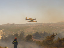 През юли в Гърция са се запалили общо 1470 пожара