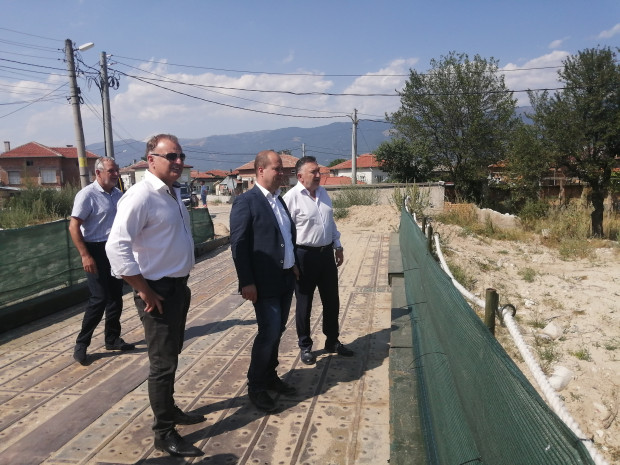TD Областният управител на област Пловдив д р инж инспектира напредъка на
