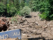 Свлачище в курорт в Грузия: Най-малко 11 души са загинали, а десетки са в неизвестност