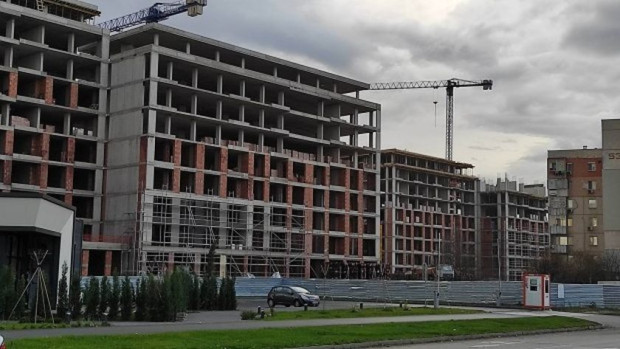 Строителство на най голям брой нови сгради е започнало в областите