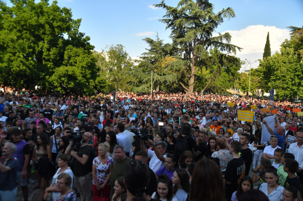 Вторият национален протест в подкрепа на Дебора от Стара Загора която стана