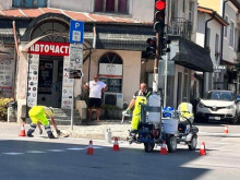 Поетапно обновяват пътната маркировка около училищата в Разлог