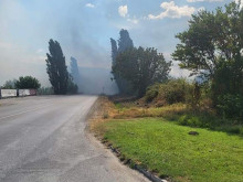 Голям пожар край петричкото село Кърналово
