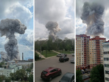 Експлозия разтърси завод на 70 километра от Москва, разпоредена е евакуация