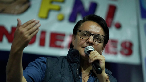 Кандидатът за президент на Еквадор Фернандо Вилависенсио който беше убит