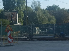 И в неделя: Ремонтът на трамвайното трасе на ключово кръстовище в столицата продължава