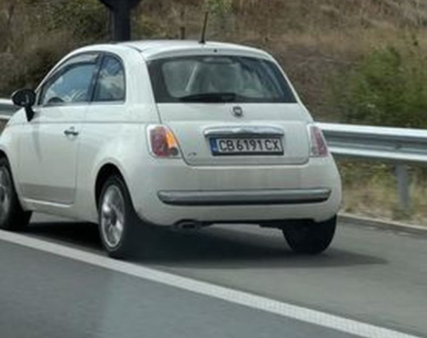 Вчера на автомагистрала Тракия! Автомобила се управлява от жена! Аман