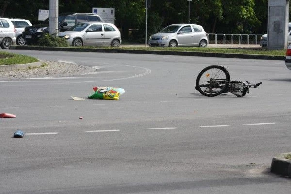 Блъснаха пиян велосипедист в Пловдив