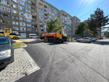 Още една малка ямболска улица "Еледжик" е асфалтирана, оформени са и нови места за паркиране