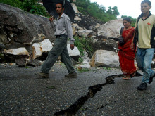 Земетресение от 5,5 по Рихтер е регистрирано на границата между Индия и Бангладеш