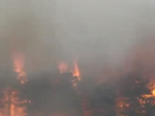Пожарът край Изворище се разраства, разгоряло се е още едно огнище