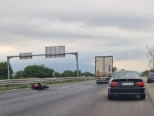 Моторист катастрофира на магистрала "Тракия"
