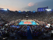 Италия разби Румъния на стадион за старт на Евро 2023 по волейбол