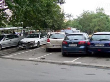 Хванаха шофьора на БМВ-то, блъснал се в 7 коли в Пловдив