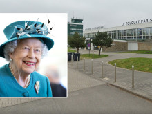 Във Франция кръстиха летище на кралица Елизабет II