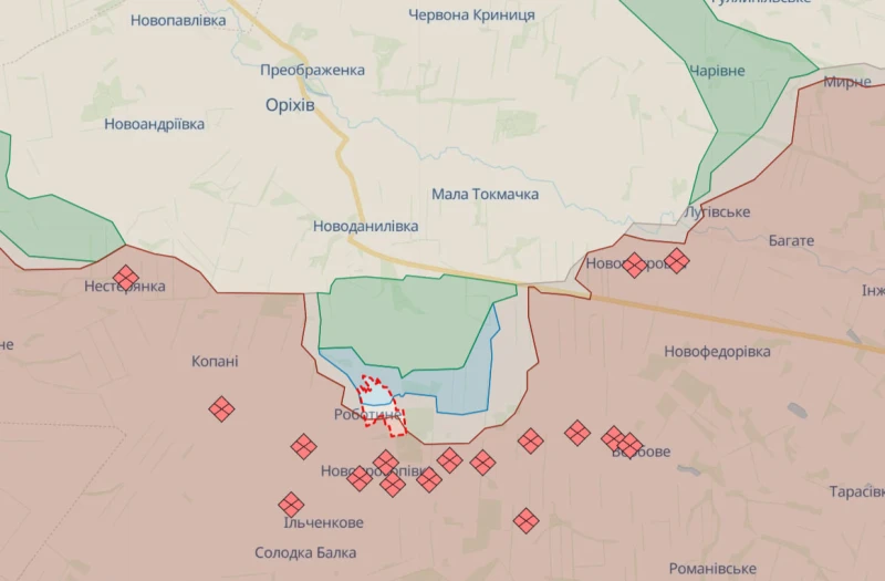 ВСУ са "влезли с бой" в Работино