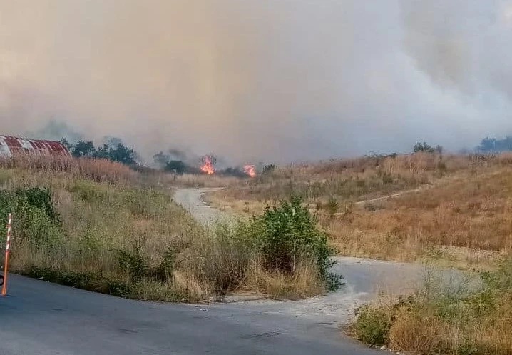 Овладян е пожарът между Казанлък и Мъглиж