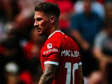 Футболната асоциация на Англия отмени червения картон на Алексис МакАлистър