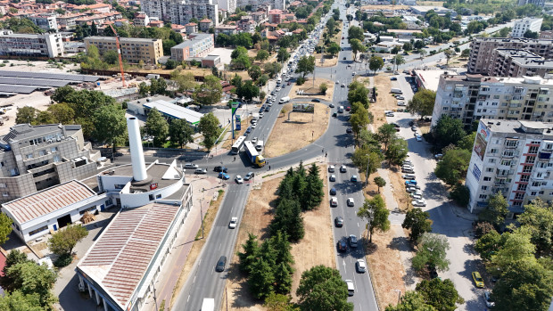 </TD
>За катастрофа, станала по обяд на кръстовището на Цариградско шосе