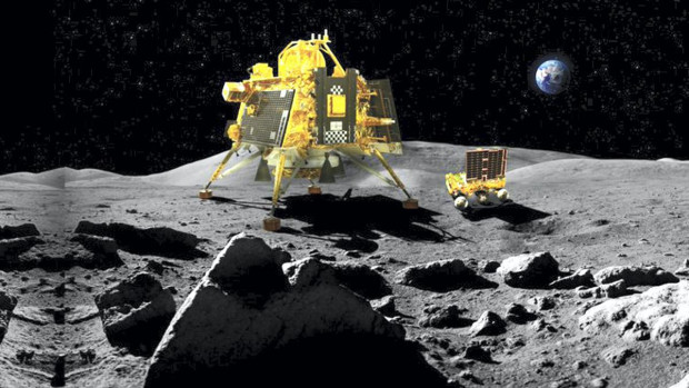 Индийският космически апарат кацна на Луната на 23 август в