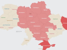 В Украйна е обявена мащабна въздушна тревога, заради заплаха от "Калибър"