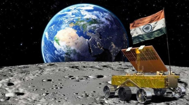 Индия успешно прилуни своя космически апарат Чандраян 3 на Южния