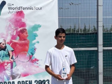 Българин спечели титла на тенис турнир в Албания за подрастващи