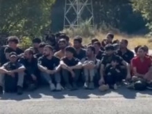 Поредна група мигранти са задържани в Странджа на път за АМ "Тракия"