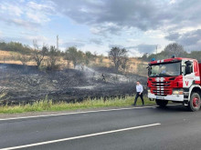 Локализиран е големият пожар в Карлово