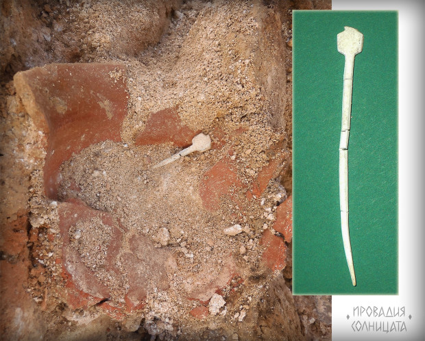 На уникална находка са се натъкнали днес археолози в Праисторическия
