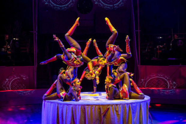 </TD
>Първият международен цирков фестивал Златен кон“, най-мащабното цирково събитие в