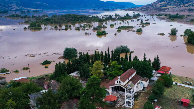Броят на жертвите на бурята Даниел в Гърция нарасна на