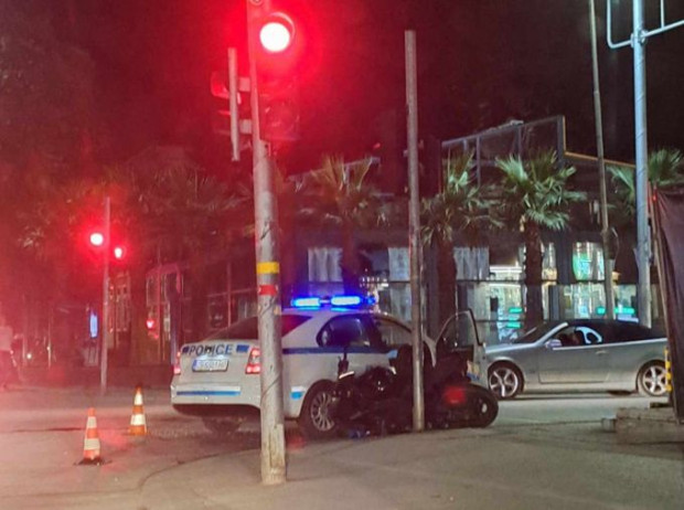 TD Моторист е с леки наранявания след пътно произшествие в Пловдив