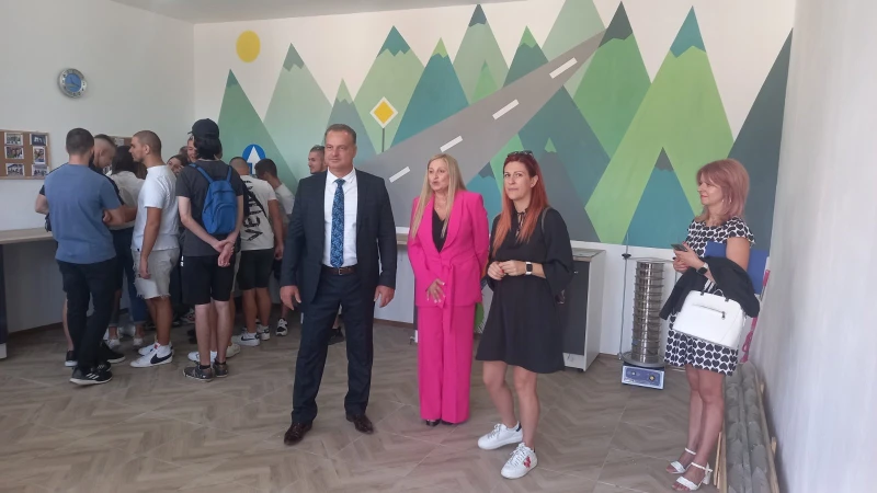 Нова лаборатория за изпитване на строителни материали в ПГАСГ "Арх. Камен Петков"