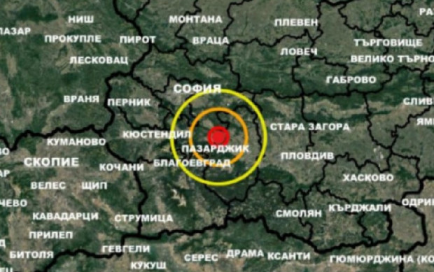 Земетресението край Костенец представлява т.нар. фонова сеизмичност. Това са много