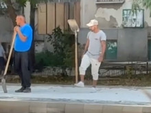 Работник в Кючука показа странични умения, кадрите станаха хит в мрежата