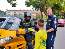Урок по пътна безопасност за деца се проведе в Шумен