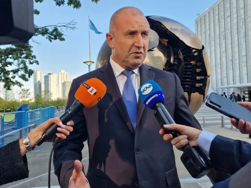 Румен Радев пред ООН: От първия ден България заклейми агресията на Русия срещу Украйна