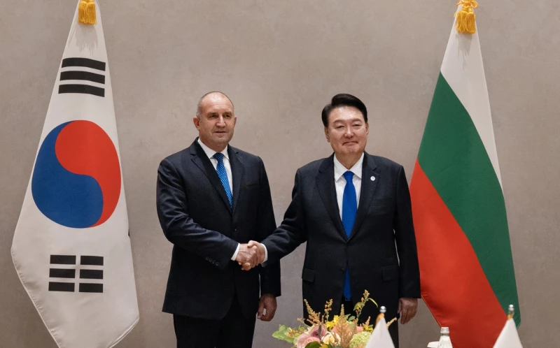 Радев: България и Корея имат потенциал за разширяване на партньорството в индустрията и високите технологии