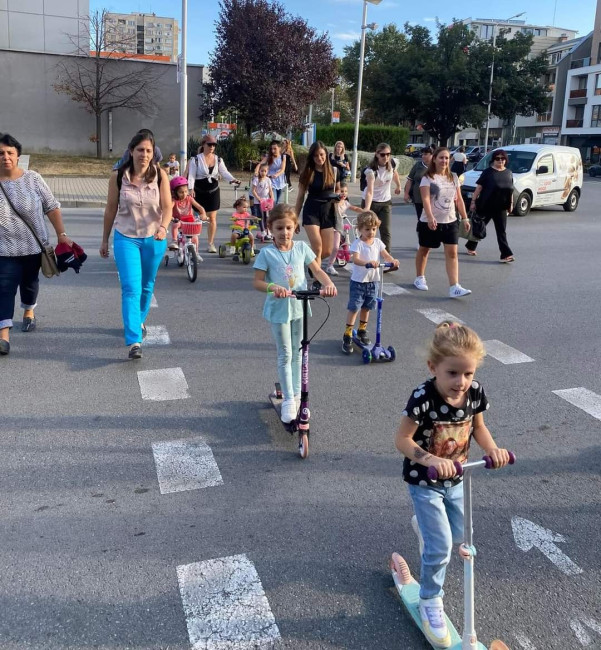 ДГ "Дружба" в Пловдив отбеляза седмицата на мобилността